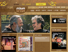 Tablet Screenshot of indianoceanmusic.com